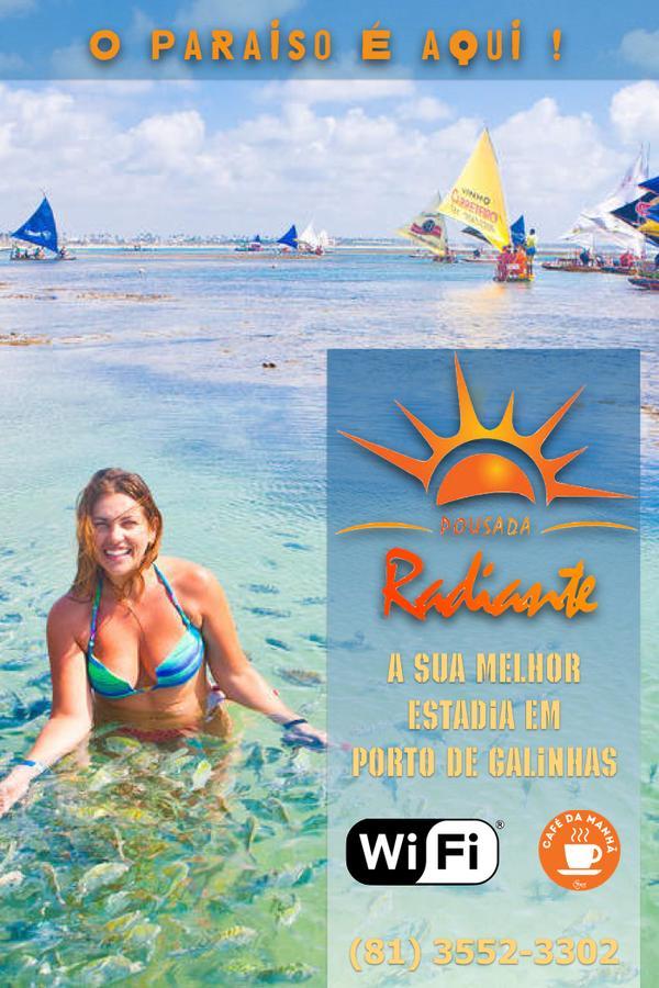 Pousada Radiante Pôrto das Galinhas Exteriér fotografie